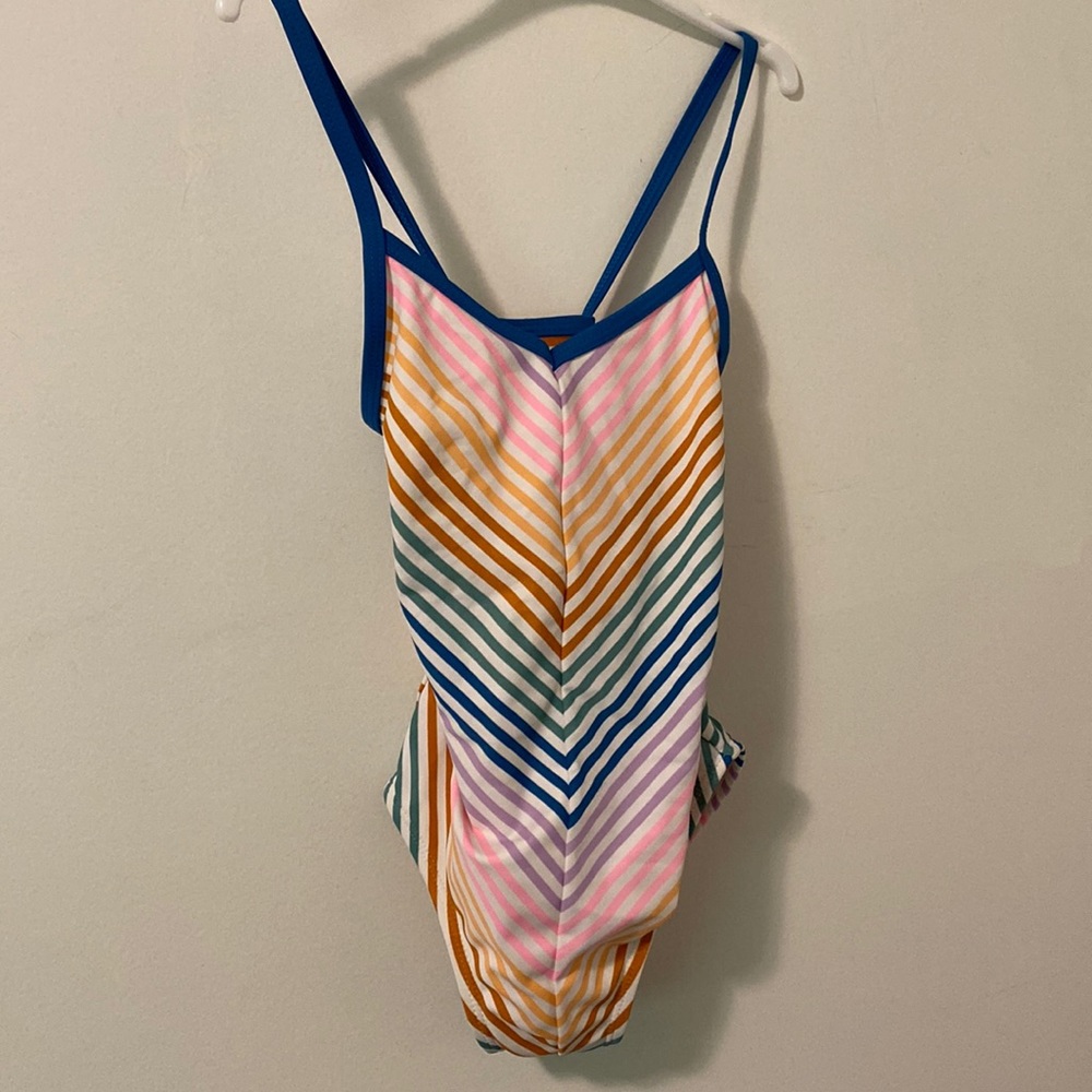 Carter’s One Piece Bathing Suit with Stripes 🌈
